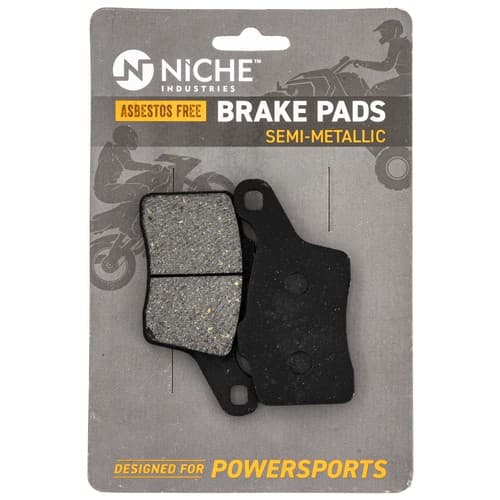NICHE Brake Pad Set for Ski-Doo GSX 600 Summit Renegade X 800R Rear SemiMetallic