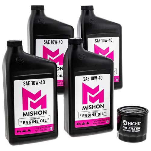 MISHON Engine Oil Change Kit for Honda Goldwing 1500 1800 CBR1000RR VTX1300C