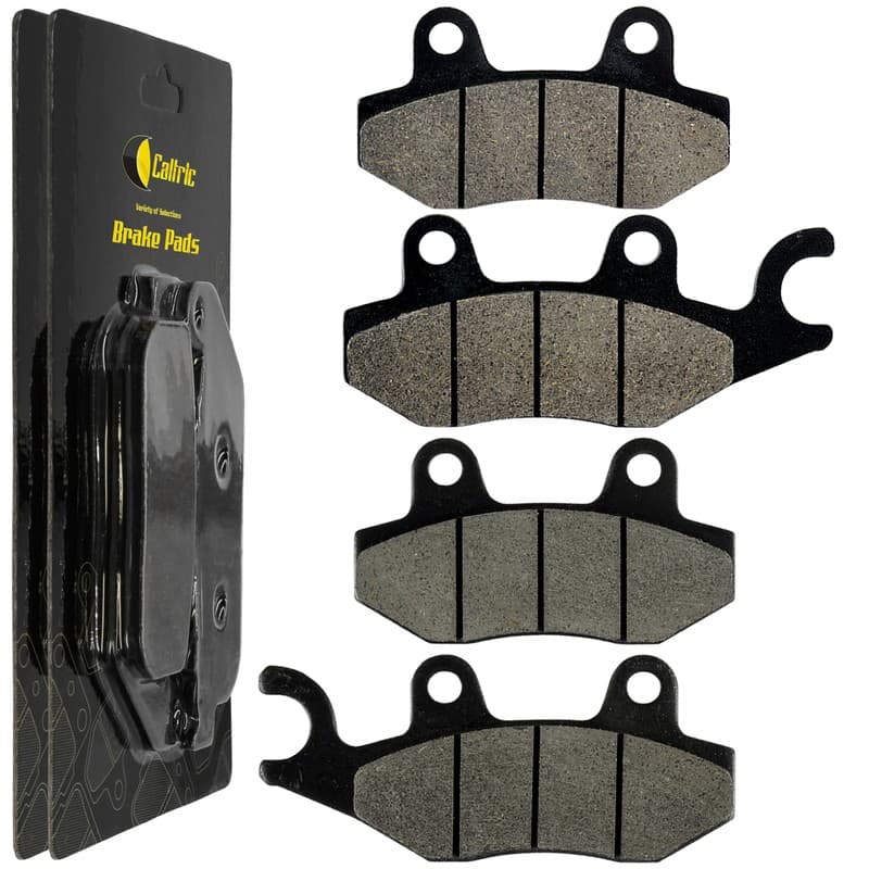 Caltric Front Brake LH and RH Pads for Yamaha 5B4-W0045-00-00 / 5B4-W0045-10-00