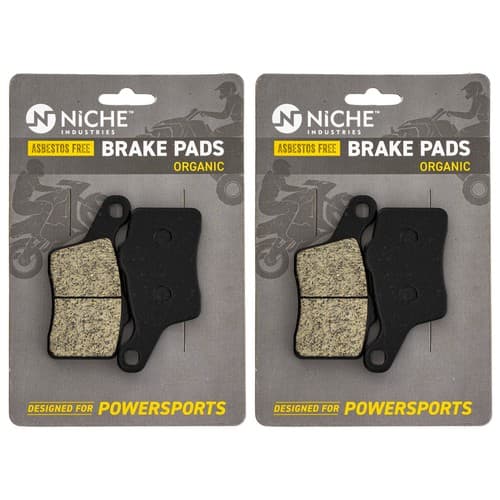 Brake Pad Set for Ski-Doo GSX 600 Summit Renegade X 800R Rear Organic 2 Pack
