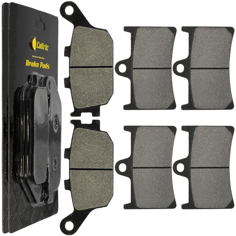 Caltric Front & Rear Brake Pads for Yamaha R6S YZF-R6S 600 2006-2009
