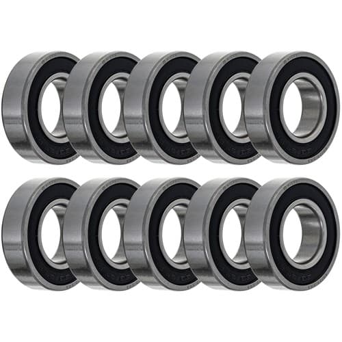 NICHE Wheel Bearing 60/22-2RS 22x44x12mm Single Row Deep Groove 10 Pack