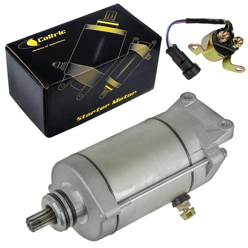 Starter W/ Relay Solenoid For Polaris Ranger XP 700 4X4 EFI 2006 2007 2008 2009