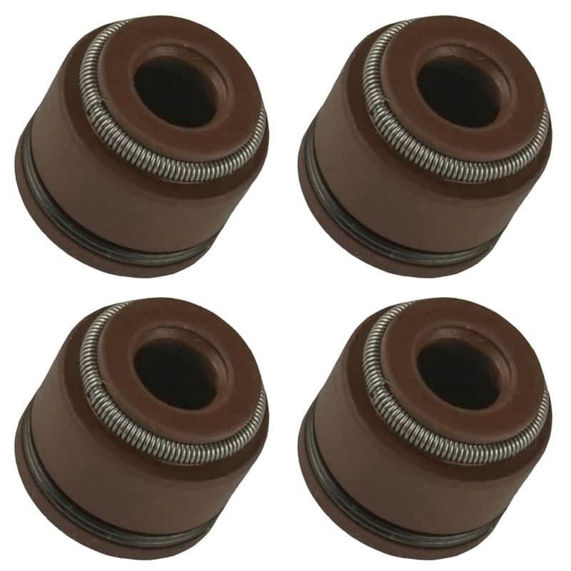 4x Valve Stem Seal for Suzuki QuadRunner 500 LT-F500F 1998-2002