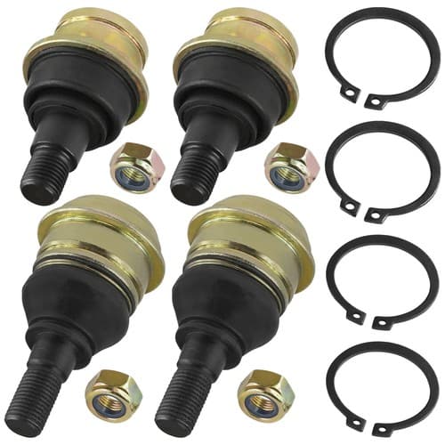 for John Deere XUV825E XUV825 M S4 Gator Front Knuckle Upper Lower Ball Joint x2
