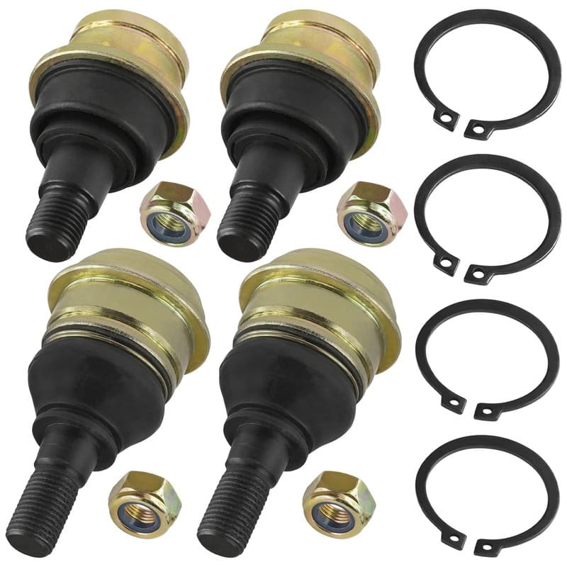 for John Deere XUV825E XUV825 M S4 Gator Front Knuckle Upper Lower Ball Joint x2