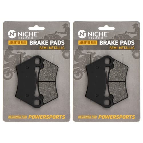 NICHE Semi-Metallic Brake Pad Set for Polaris RZR Ranger 800 1910672 2000-2018