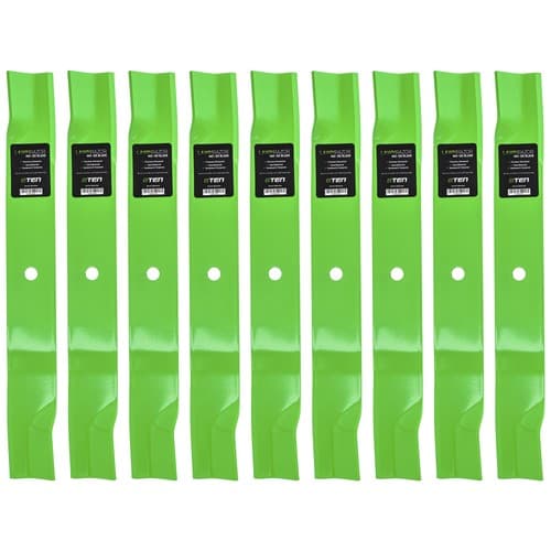 LawnRAZOR Mower Blade Gravely 09081200 Ariens 03253900 60 Inch High Lift 9 Pack