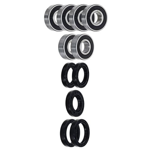 NICHE Wheel Bearing Seal Kit for BMW G650GS F650GS/M 6204-2RS 6203-2RS