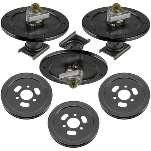 Deck Spindle w/Pulley for Toro 74238 74249 74292 Z500 Z528 107-8504 60" 3x