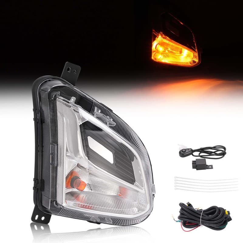 For Chevy Equinox 2018-2021 Passenger Halogen Turn Signal Light W/o Fog Lamp