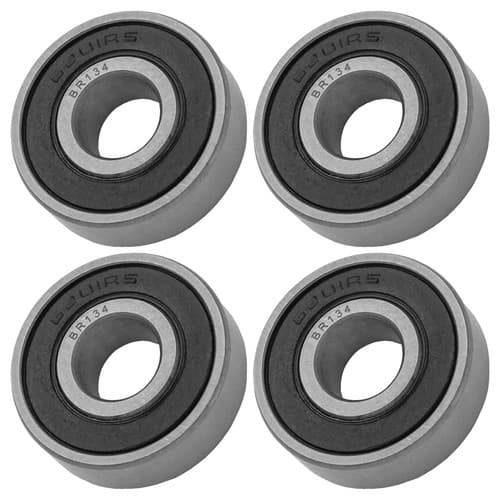 Caltric 6201-2RS 6201-RS Rubber Sealed Ball Bearings 12x32x10 / 0.43x1.25x0.39