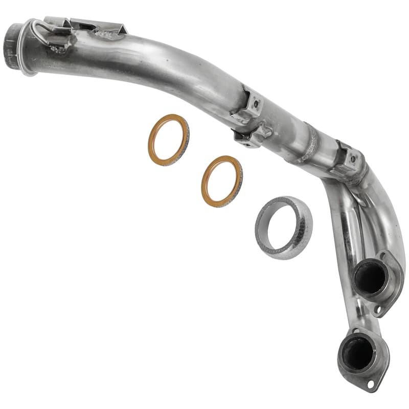 Exhaust Pipe With Gaskets For Yamaha Grizzly 700 YFM700FGPSE 4x4 SP FI 2009-2013