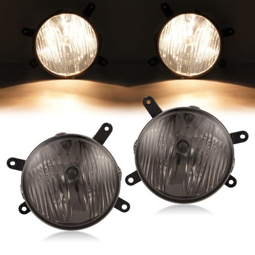 2X Smoke Lens Driving Fog Lights For Ford Mustang GT 2005-2009 W/Bulbs LH & RH