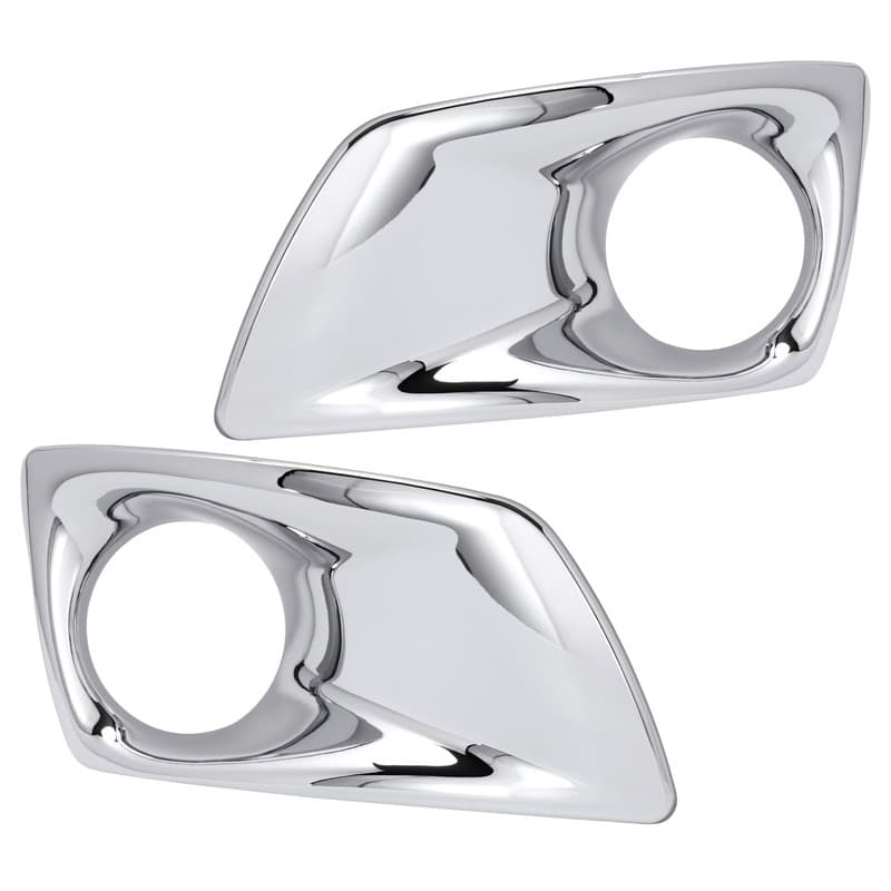Pair Of Fog Light Bezel Trim Cover LH & RH Side For Kenworth T660 2008-2015