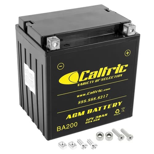 Caltric AGM Battery For Can Am Defender MAX HD8 DPS XT 2017-2021 / 515176151