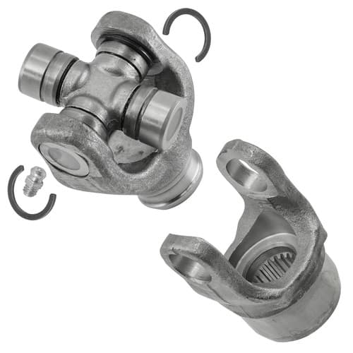 2x Front Drive Shaft Yoke with U-Joint for Yamaha Kodiak 450 YFM450 2003 - 2006