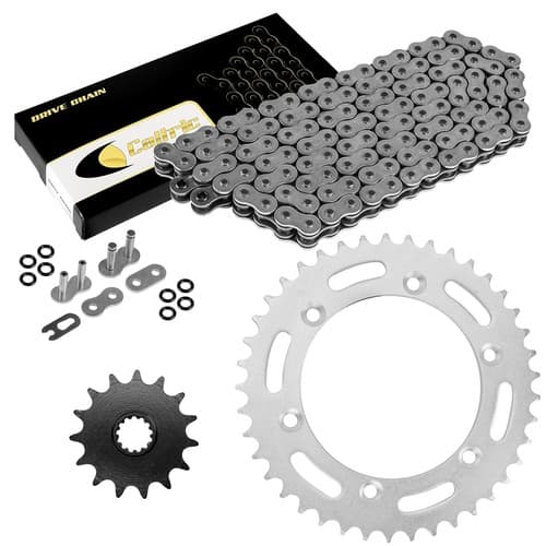 O-Ring Drive Chain & Sprockets Kit for Suzuki DR350Se 1996-99 / DR-Z400Sm 00-17