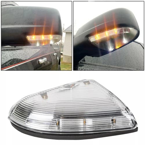 Mirror Turn Signal Light Puddle Lamp For Dodge Ram 1500 2500 09-14 Driver Side
