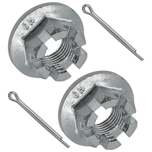 Caltric Rear Wheel Axle Castle Nut For Yamaha Raptor 350 YFM350R 2007-2010