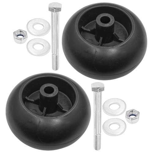 Deck Wheel Anti-Scalp Roller w/ Bolt for Hustler Fastrak Raptor Trimstar Super Z
