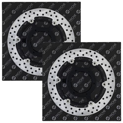 NICHE Front Brake Rotor Set For Honda CB900F VTX1800R VTX1800C VTX1800S