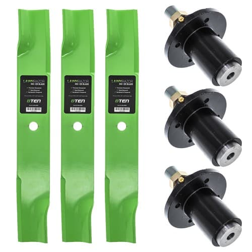 Spindle Air-Lift Blade Kit for Dixie Chopper 50 60 Inch Deck Classic Sidewinder