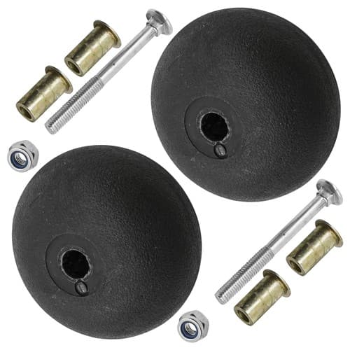 Caltric 481632 Deck Anti Scalp Wheel Rollers For Scag SCR42-25CH  42"