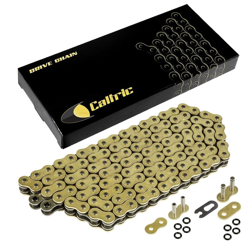 O-Ring Drive Chain for Kawasaki ZX12R ZX-12R Ninja ZX1200 2000-2005 Golden