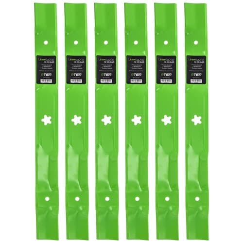 LawnRAZOR Deck Mulching Blade for Husqvarna YTH21K46 YTH20K46 LS 2246LS 6-Pack