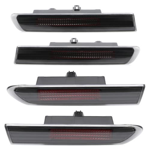 LED Side Marker Lights Front Rear Smoke Lens For Acura TL 2004-2008 #33850SEPA01