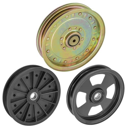 Caltric 109-2796 109-2883 116-3755 109-8590 Deck Idler Pulleys For Exmark