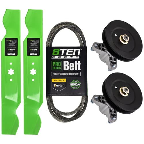 8TEN Blade Belt Spindle Kit for 38 Inch MTD Columbia CLT38G 942-0610A 954-04062