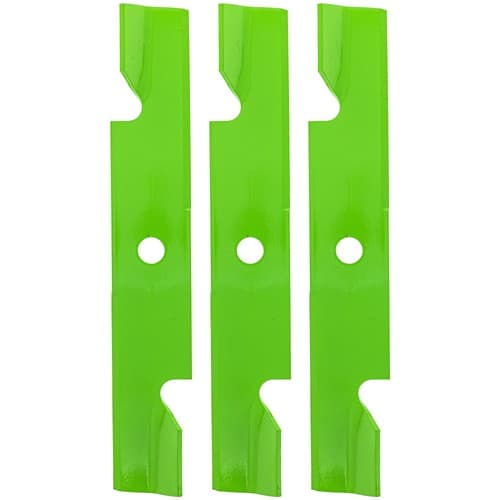 LawnRAZOR Blade for Exmark Quest 109-6392-S 52 Inch Notched High Lift 3 Pack