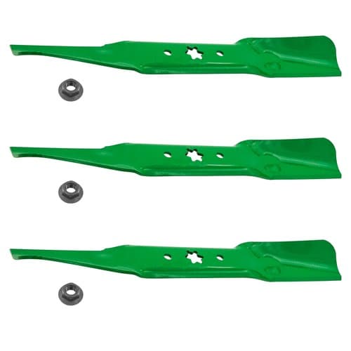 54" Deck Blades with Nuts For Cub Cadet RZT-L54 RZT-S54 RZT-LX54 942-05056