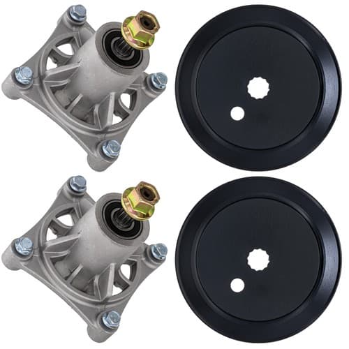 8TEN Spindle Kit for Hustler Raptor EX Dash 42-Inch Deck 604214 603987 2 Pack