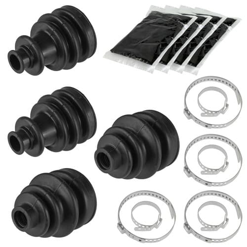 2 Rear Axle Inner Outer LH RH CV Boot Kit for Polaris Sportsman 570 4x4 2017-20