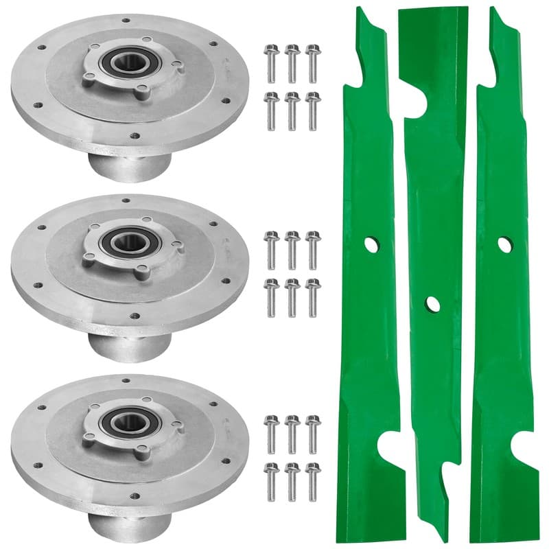 139-2357 60" Deck Spindle & Blade For Toro ZX 6000 / ZX 6020 / ZX 6030 / ZX 6050