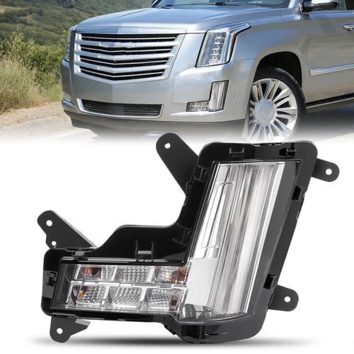 Left LED Fog Light For Cadillac Escalade ESV w/o Crash Brake 2015-2020 #84575580