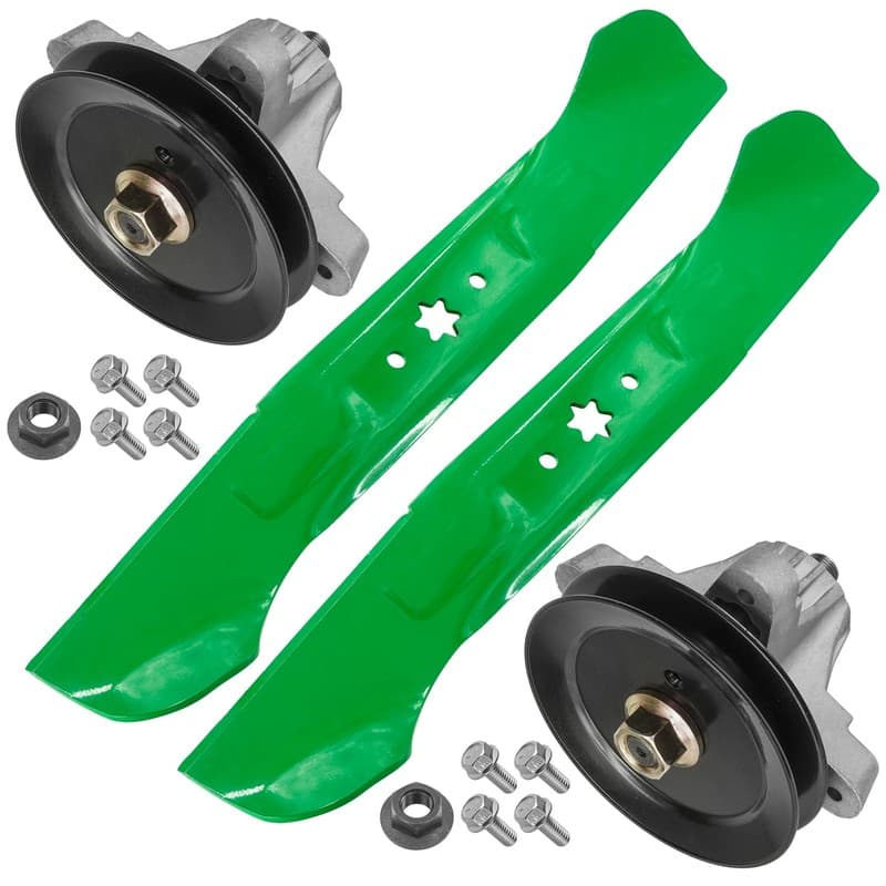 918-06989 942-0429 Deck Spindle Pulley Blade For MTD Ryobi Cub Cadet 46"