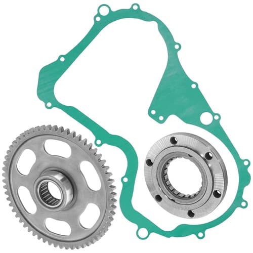 Starter Clutch Sprag Idler Gear W/Gasket For Suzuki LT-F300 F Kingquad 300 99-02