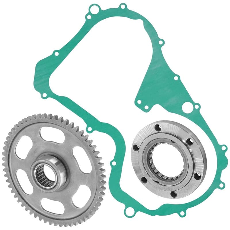 Starter Clutch Sprag Idler Gear W/Gasket For Suzuki LT-F300 F Kingquad 300 99-02