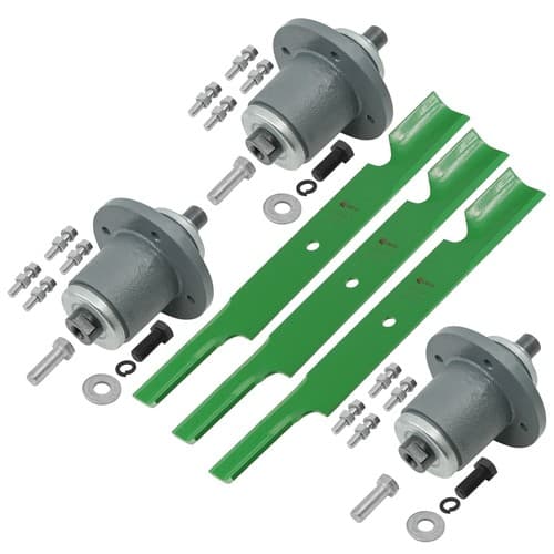 Deck Spindle w/High Lifter Blade for Bad Boy Renegade Diesel/ Gas 61" 2019-22 3x