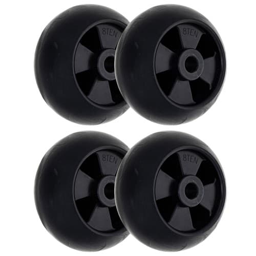 8TEN Deck Wheel For John Deere GX345 X500 LX188 LX172 M111489 AM133602 4 Pack
