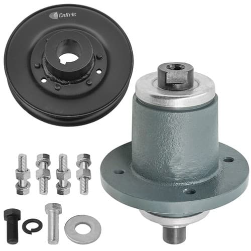 48" Deck Spindle & Pulley for Bad Boy ZT Elite 2013-2025 037-4000-50 037-8000-00