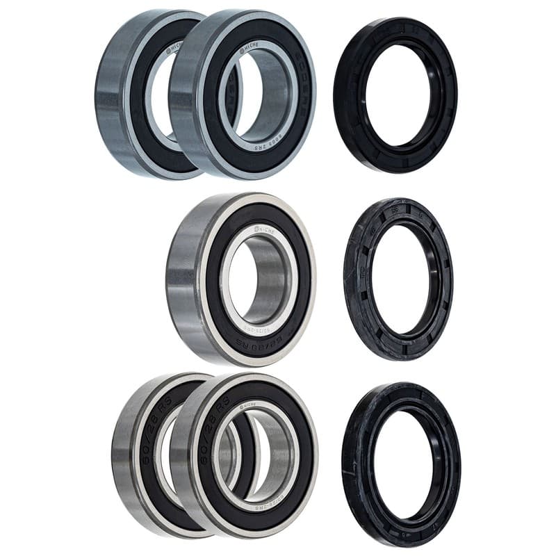 NICHE Wheel Bearing Seal Kit for BMW HP4 S1000R 6005-2RS 62/28-2RS 60/28-2RS