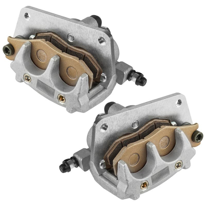 Front Left Right Brake Caliper w/ Pad for Yamaha YFZ 450 YFZ450R YFZ450X 2004-25