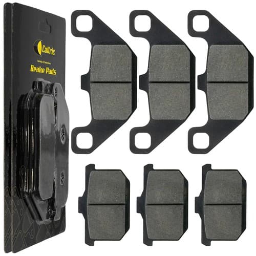 Caltric Front and Rear Brake Pads for Kawasaki ZN700 LTD Shaft 1984 1985