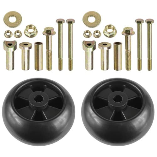 2 Deck Wheel Kit fits John Deere 160 165 SX95 SRX95 38" LTR180 AM116299 AM133602