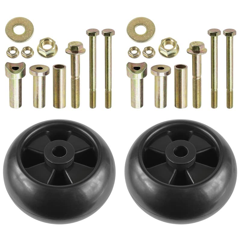 2 Deck Wheel Kit fits John Deere 160 165 SX95 SRX95 38" LTR180 AM116299 AM133602
